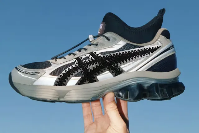 Nanushka and ASICS Collaborate on the GEL-KINETIC FLUENT