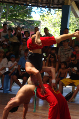 Apresentação de capoeira em Porto Seguro - BA