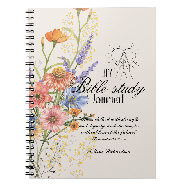 personalized bible study journal