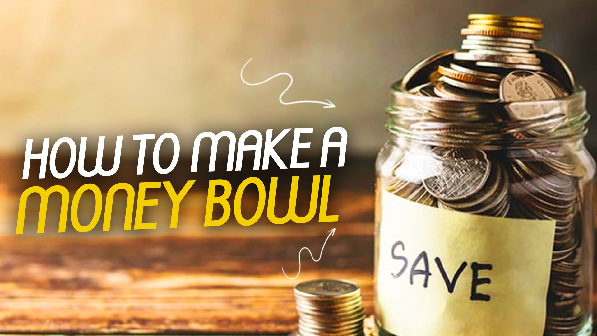 How to make a money bowl