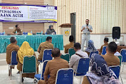 Tim Pembina Samsat Banda Aceh Sosialisasi Penagihan Pajak dan Pasal 74 dengan Keuchik di Ulee Kareng