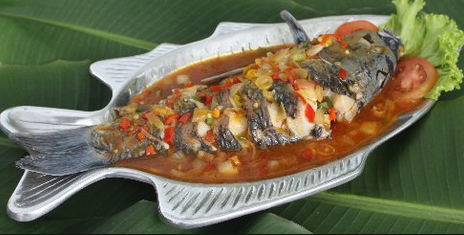  Resep dan cara membuat Seruit ikan khas Lampung ikan mas 