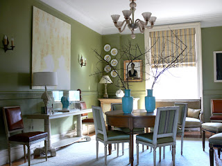 Green Dining Room