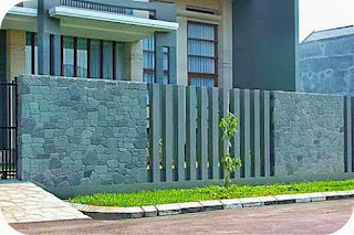 The Latest Fence Model Modern Minimalist House