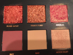 revue palette Rose Gold Edition Huda Beauty