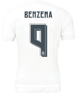 camiseta Benzema Real Madrid 2016