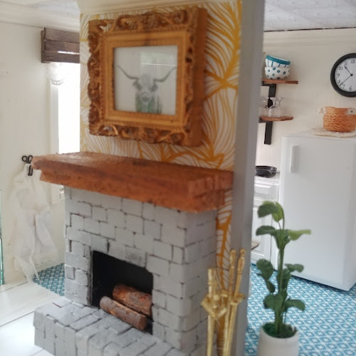 How to Make a Fireplace for Your Dollhouse