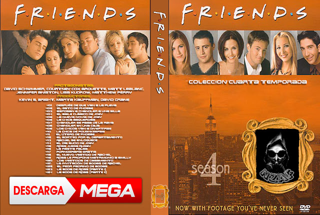 Descargar Temporada 4 de la Serie Friends [Español Latino][Ingles con Subtitulos][HD][MEGA]