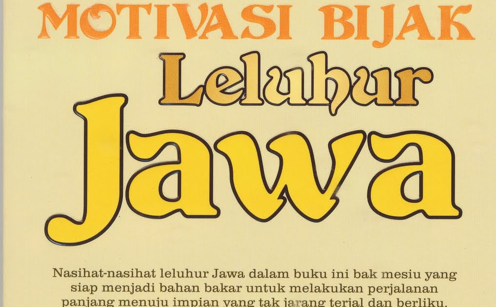 Kumpulan Kata  Bijak Leluhur Jawa  Kuno  i Carta De