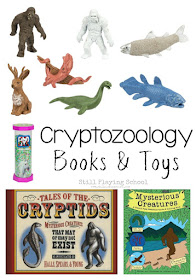 Cryptozoology and cryptid books, toys, and gifts for kids!