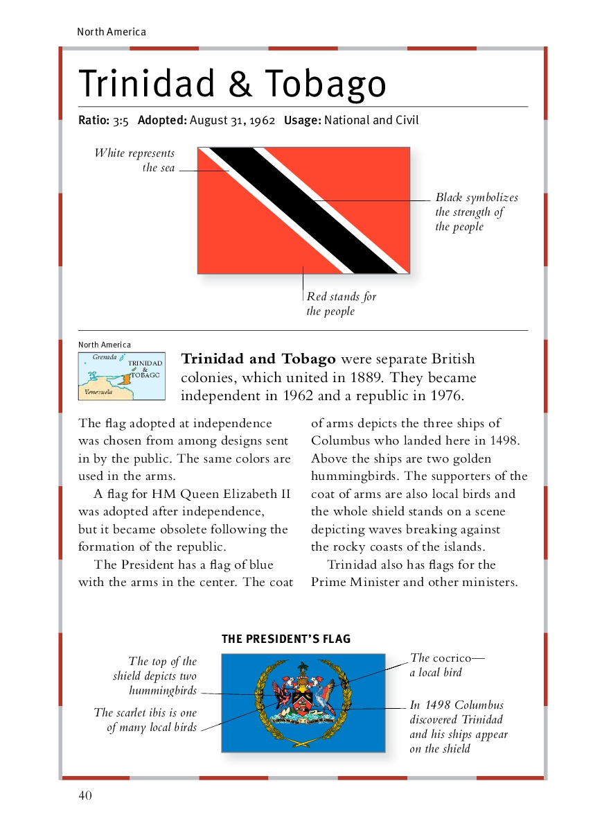 Trinidad & Tobago flag