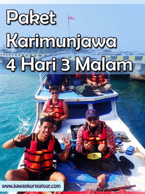 Prahu wisata karimunjawa