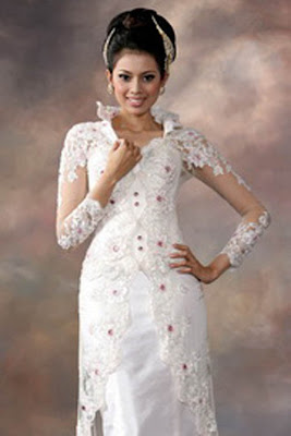 Kebaya Modern, Wedding Dress