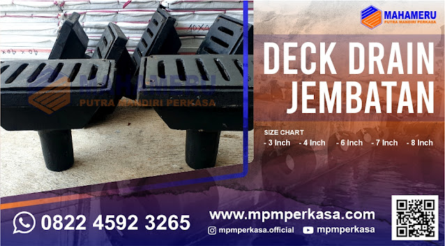 deck drain jalan raya,deck drain,deck drain polos,deck drain jembatan,mpmperkasa,deck drain tol,deck drain cast iron,deck drain besi cor,deck drain leher angsa,