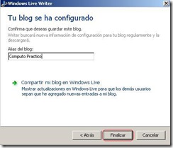 windows live writter Alias de blog