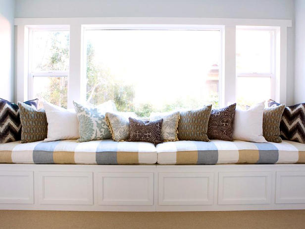 Bedroom Window Seats with Storage