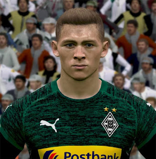 PES 2017 Faces Thorgan Hazard by ABW_FaceEdit