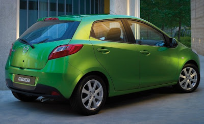 mazda 2 green