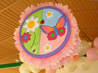 Piñatas de Flores para Fiestas Infantiles