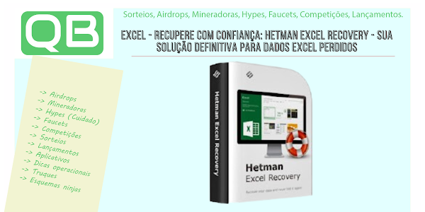 Como Recuperar Arquivos Excel Corrompidos com Hetman Excel Recovery