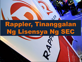 BREAKING! The Securities and Exchange Commission (SEC) has revoked the certificate of incorporation of news website Rappler for violating the constitutional restriction on foreign ownership of mass media, according to an official document released on Monday.  Rappler "sold control to foreigners," the SEC said in a resolution dated Jan. 11. The regulator said the Department of Justice will be furnished a copy of the decision for "appropriate action."  The news website reported the SEC decision on Monday and denied the SEC's claim that Omidyar Network, a fund created by eBay founder and entrepreneur Pierre Omidyar, controlled its operations.  "Philippine Depositary Receipts (PDRs) do not indicate ownership. This means our foreign investors, Omidyar Network and North Base Media, do not own Rappler," the news outfit said.  "They invest, but they don't own. Rappler remains 100-percent Filipino-owned," it said, referring to its statement issued in July 2016.  Rappler issued a statement after the decision was released, calling on the public to "defend press freedom." Sponsored Links  President Rodrigo Duterte claimed at the time that Rappler was "fully owned" by Americans, as he warned the company that it violated the 1987 Constitution.  SEC accused Rappler of violating constitutional restrictions on ownership and control of mass media entities because of funds coming from foreigners.  The media outlet is "liable for violating the constitutional and statutory Foreign Equity Restrictions in Mass Media , enforceable through laws and rules within the mandate of the Constitution," the SEC said.  The SEC also declared the Philippine Depositary Receipts (PDRs) of Rappler as void "for being a fraudulent transaction."  Rappler late last year launched a fund drive, asking supporters to help them "stay free and independent of political pressure and commercial interests."  The campaign has collected P1.175 million in nearly 4 months.  Source: ABS-CBN Read More:  Did You Apply for OFW ID and Did You Receive This Email?    Jobs Abroad Bound For Korea For As Much As P60k Salary    Command Center For OFWs To Be Established Soon   ©2018 THOUGHTSKOTO  www.jbsolis.com   SEARCH JBSOLIS, TYPE KEYWORDS and TITLE OF ARTICLE at the box below