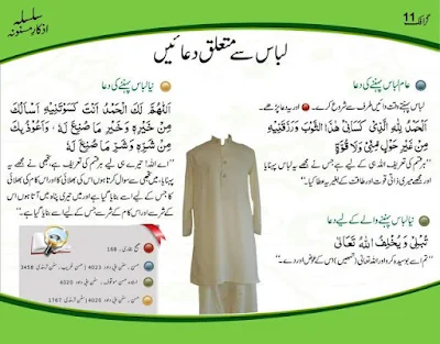 Dua for wearing new clothes