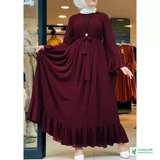 Abaya Iranian Burka Designs - Foreign Burka Designs 2023 - Saudi Burka Designs - Dubai Burka Designs - dubai borka collection - NeotericIT.com - Image no 10