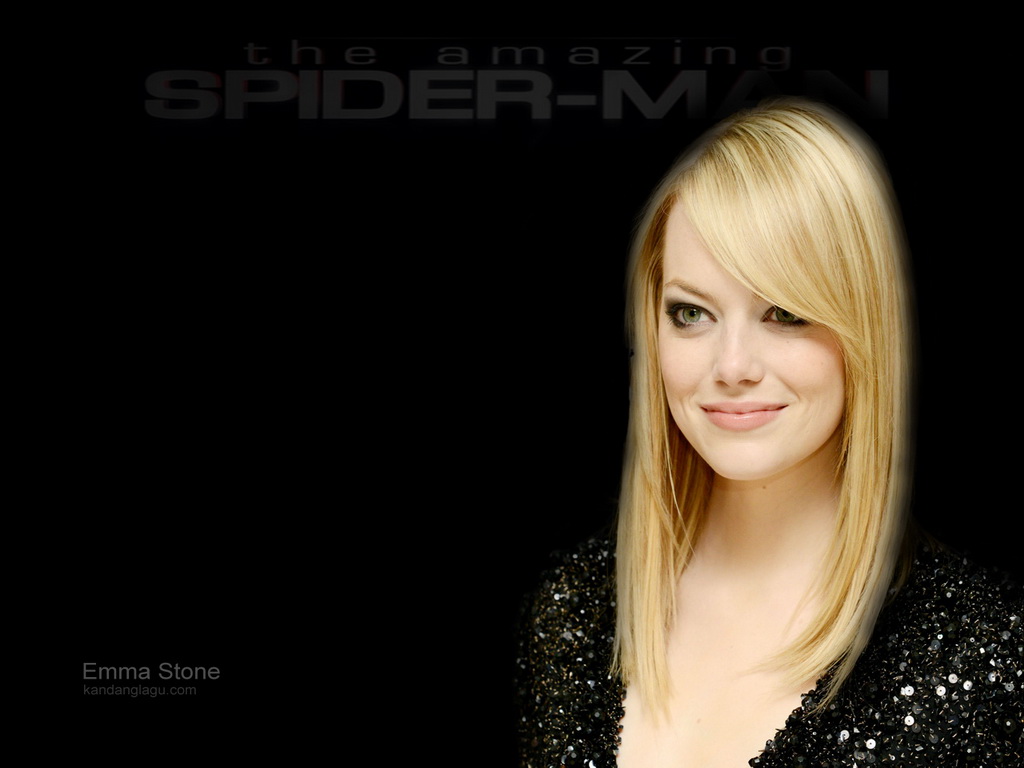 Emma Stone: Emma Stone Spiderman Wallpaper