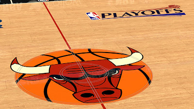NBA 2K13 Chicago Bulls Court Playoffs Mod