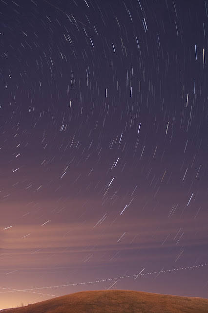 star trails in ohio