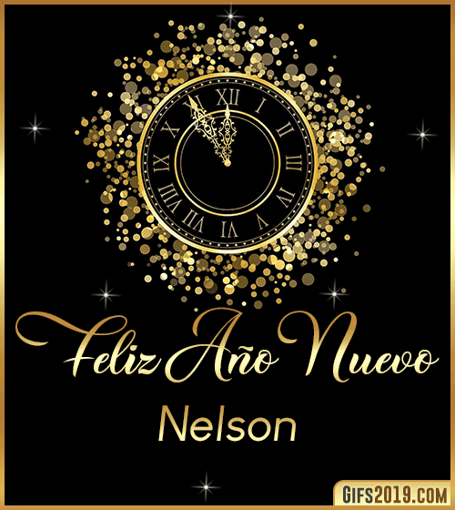 Feliz año nuevo gif nelson