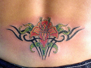 Lower Back Tattoos With Image Female Tattoo With Lower Back Flower Tattoo Designs Picture 2