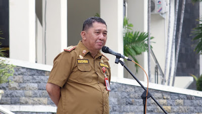 Apel Pagi Senin Minggu berjalan Di Lingkungan Pemerintah Daerah Provinsi Sulawesi Tengah Berlangsung Hikmad dan Lancar