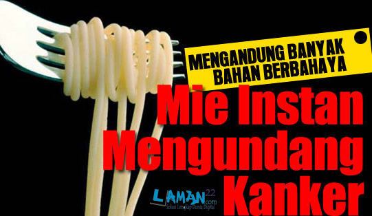 Benarkah Mie Instan berbahaya bagi kesehatan?