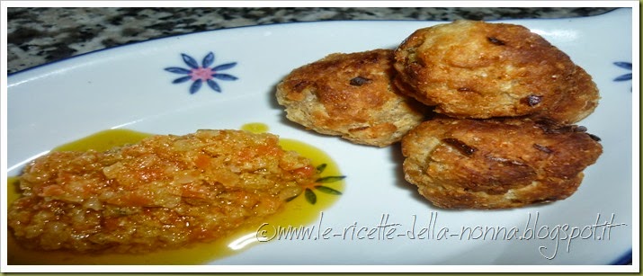 Polpettine vegetariane alla cipolla con salsina delicata alle verdure miste (9)