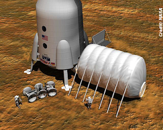 Mars Colonists Must 'Live Off the Land'