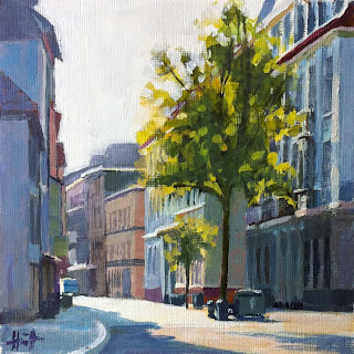 Morning on Prinzenstrasse by Liza Hirst