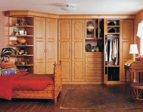 Wood Bedroom Wall Unit Gallery