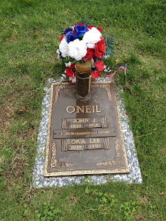 John J. and Ora Lee O'Neil, Forest Hill Cemetery