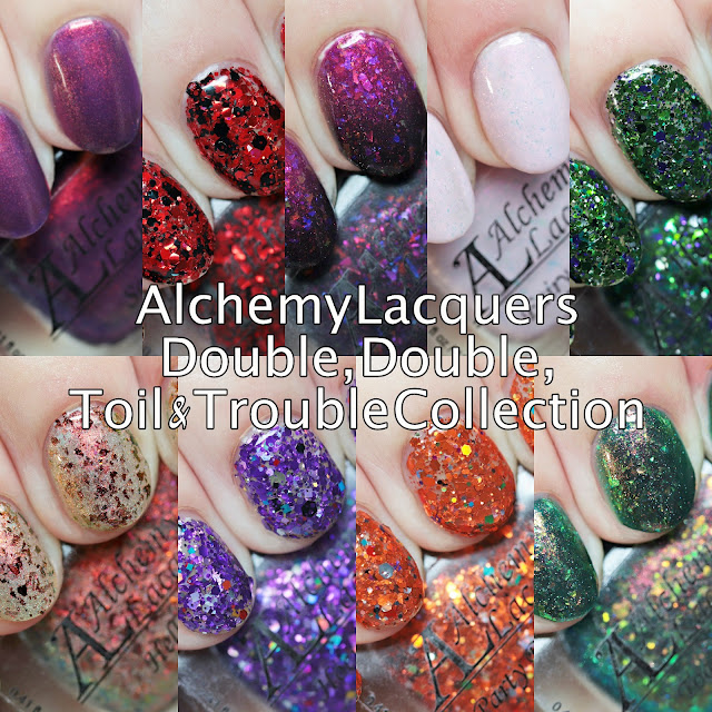 Alchemy Lacquers Double, Double, Toil & Trouble Collection