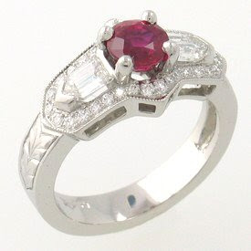 antique ruby ring