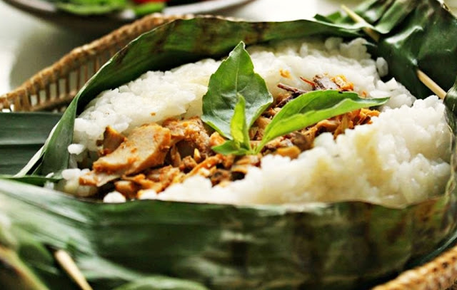 Nasi Bakar Ikan Ikan Tongkol