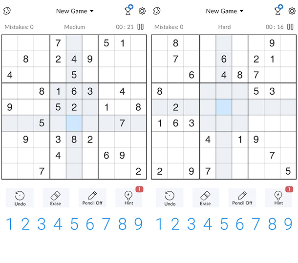 Sudoku-Câu đố Sudoku - game giải đố hay luyện trí não trên di động a2