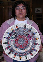 Navajo Hozho Basket by Peggy Black