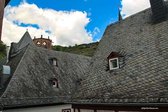 Middle Rhine River Germany geology cruise trip Bacharach castles history Remagen UNESCO world heritage area copyright RocDocTravel.com