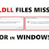 How to Fix All .DLL Files Missing Error in Windows 10/8/7 PC