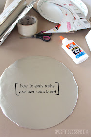 Spusht | How to make an effortless, cheap, simple, and quick cake board