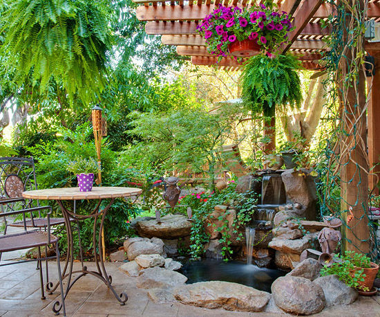 Wonderful Backyard Water Features for Small Yards