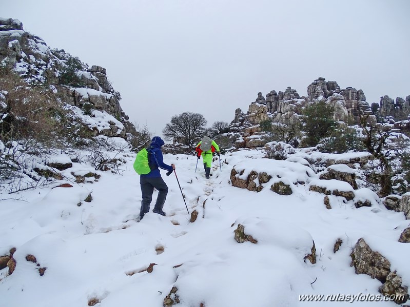 El Torcal nevado