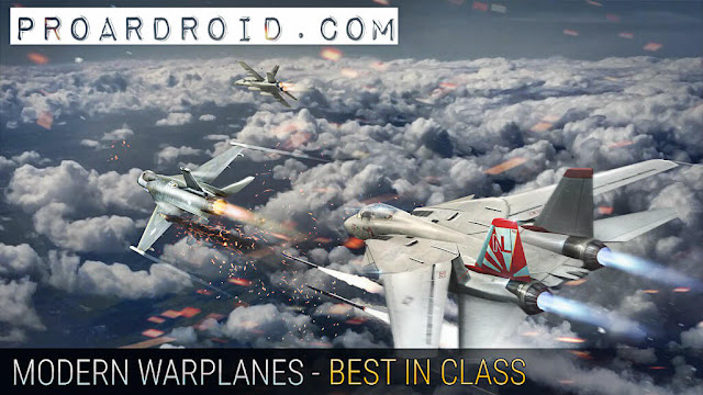  لعبة Modern Warplanes v1.8.5 Apk مهكرة كاملة للاندرويد (اخر اصدار) logo